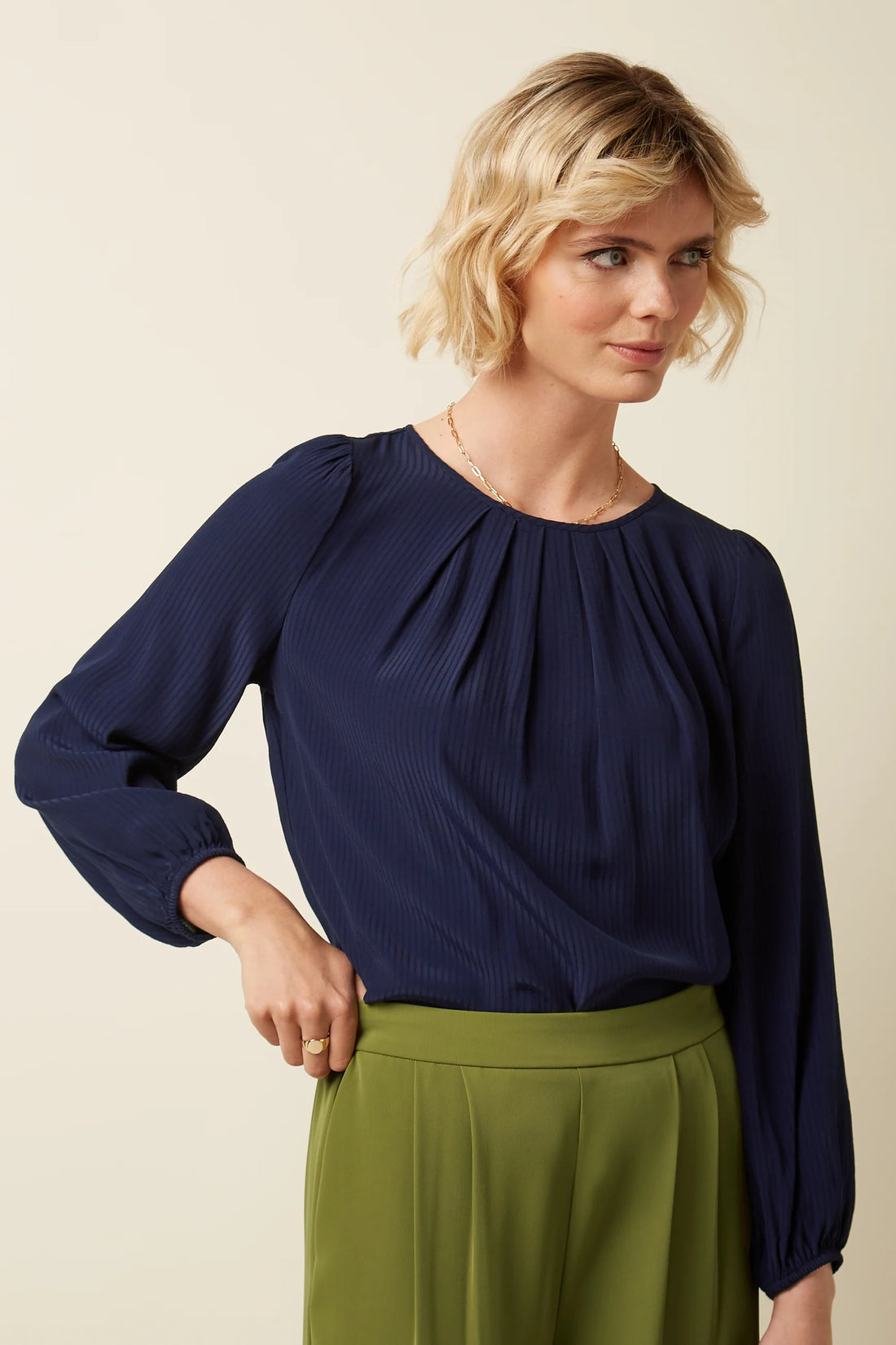 Laura Pleat Top Allegra