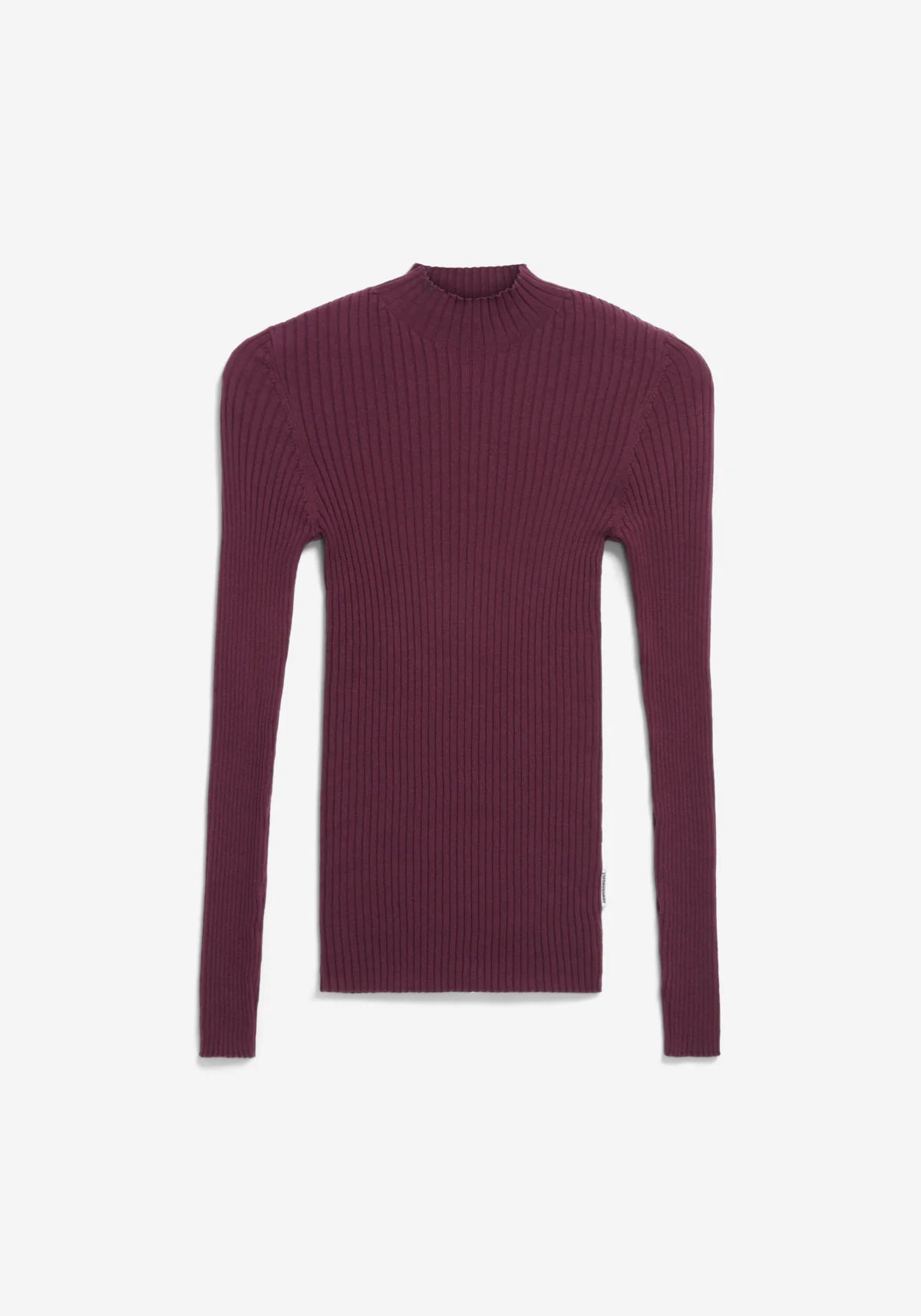 ALAANIA KNIT SWEATER dark cranberry