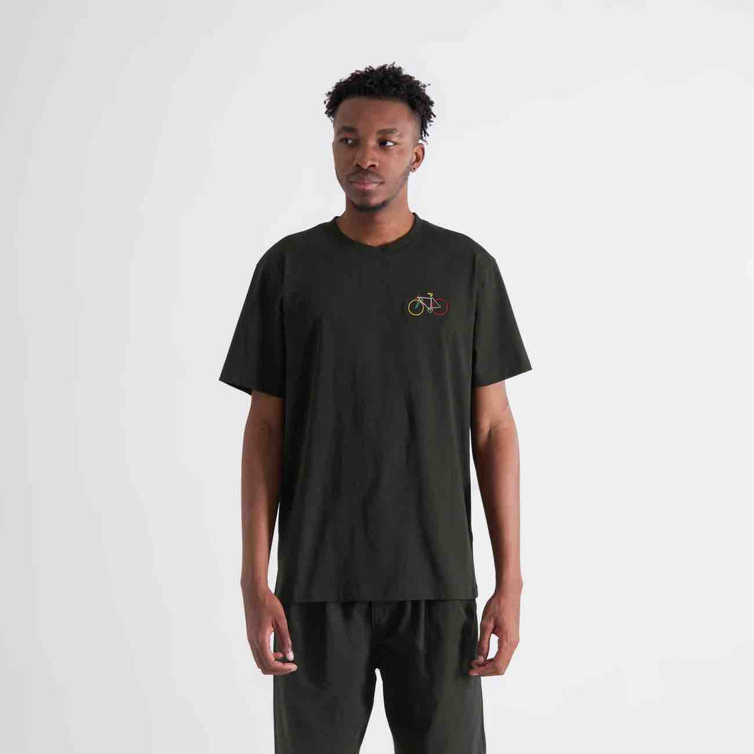 T-Shirt Cut Bike Stockholm small Paper
