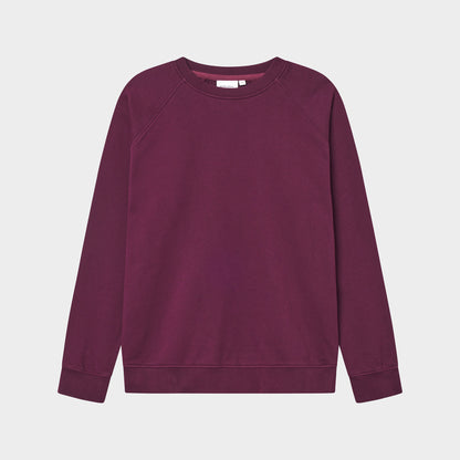 Sweatshirt Malmoe Base Fig Red