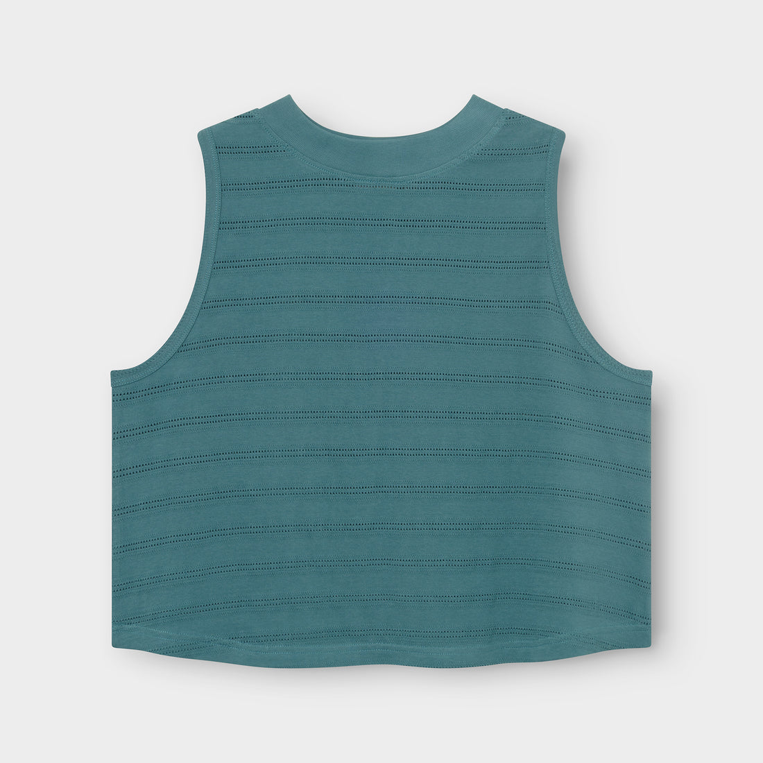 Nachhaltiges Crop Top aus Bio-Baumwolle – Spitze