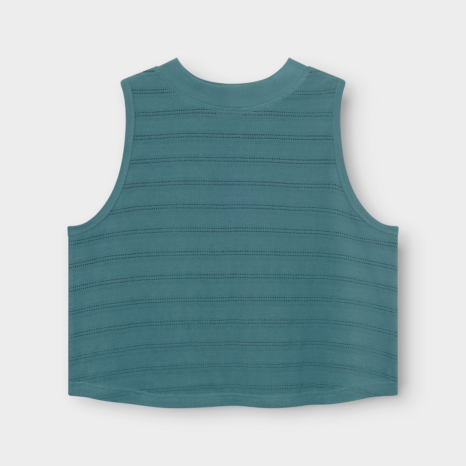 Nachhaltiges Crop Top aus Bio-Baumwolle – Spitze