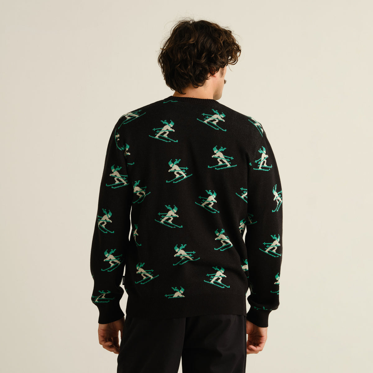 Sweater Mora Ditsy Skier black