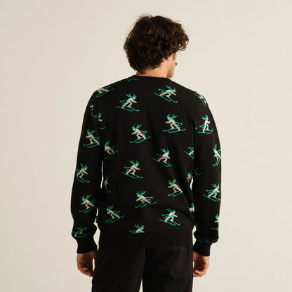 Sweater Mora Ditsy Skier black