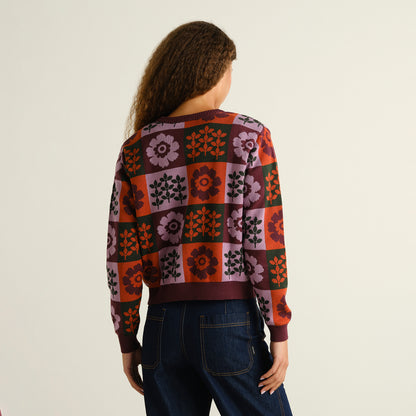 Sweater Arendal Nature Check Multi Color