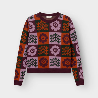 Sweater Arendal Nature Check Multi Color