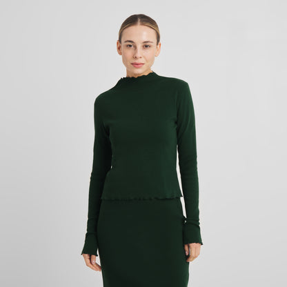Rib Top Ryd Dark Green
