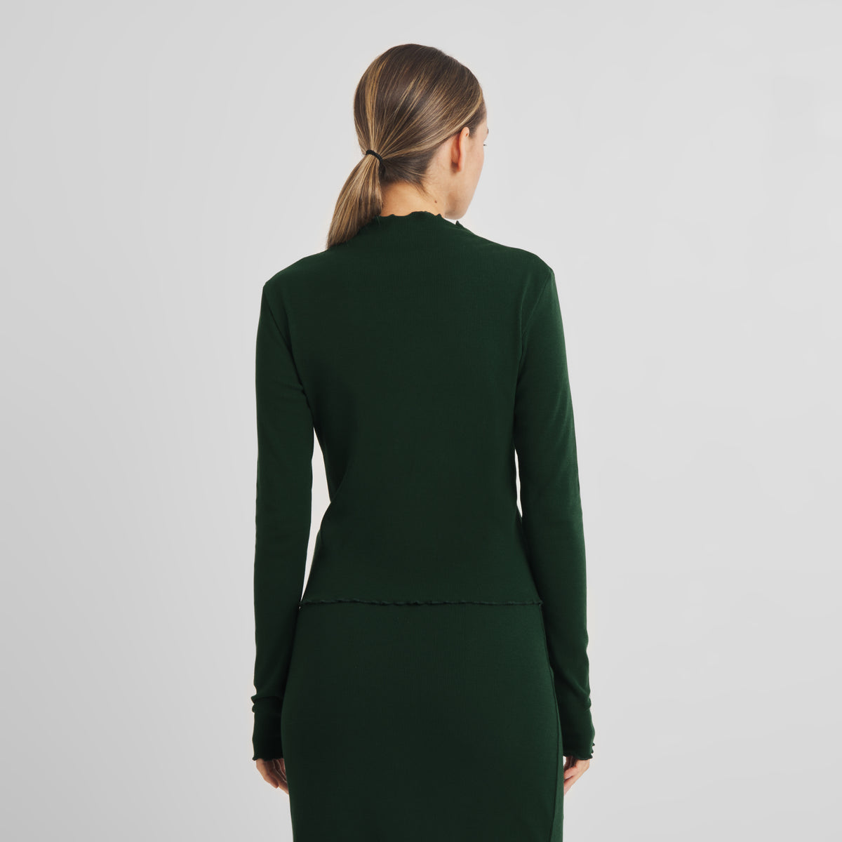 Rib Top Ryd Dark Green