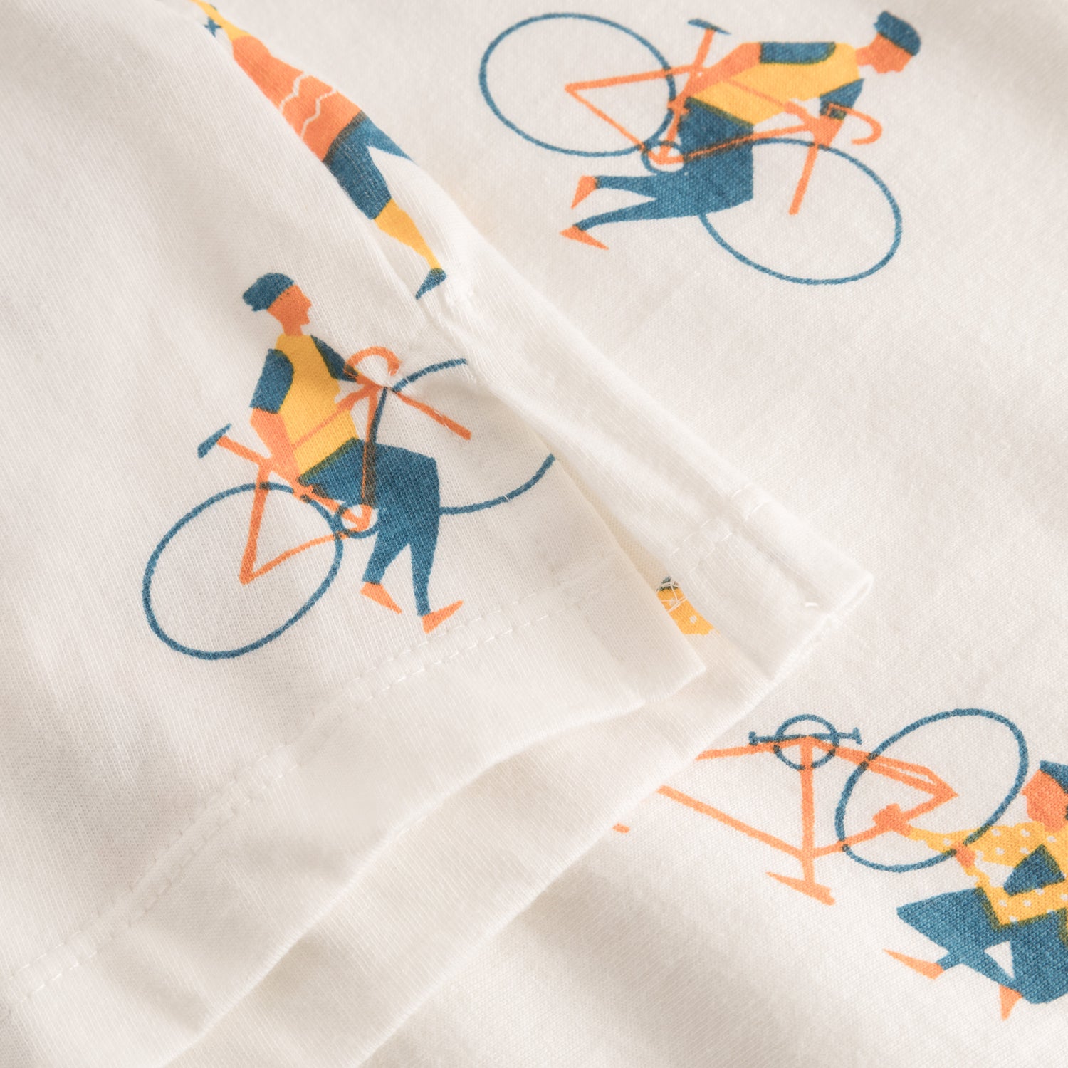T-Shirt Visby Bike People Off-White