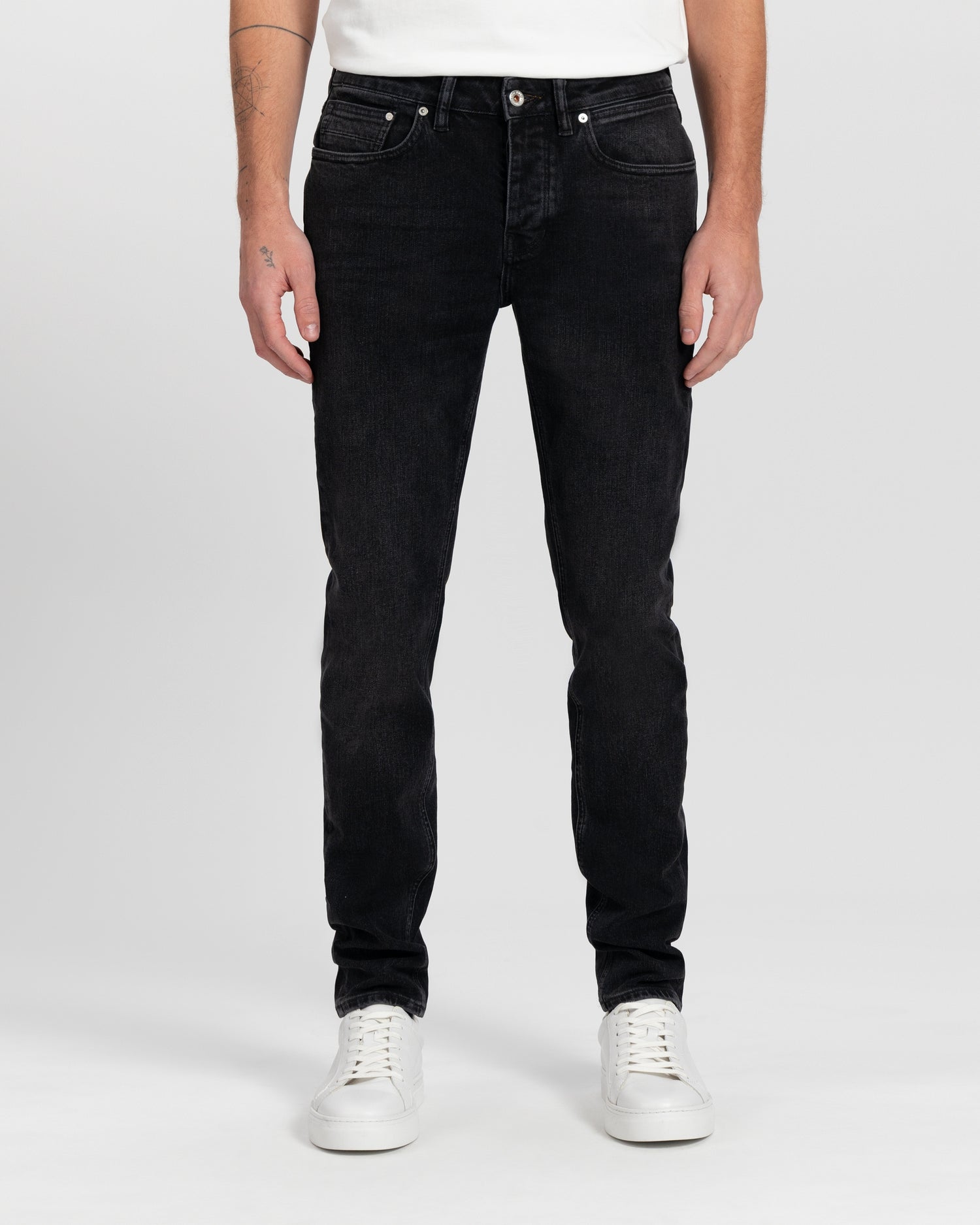 Jim Regular Slim Jeans – Vintage Black