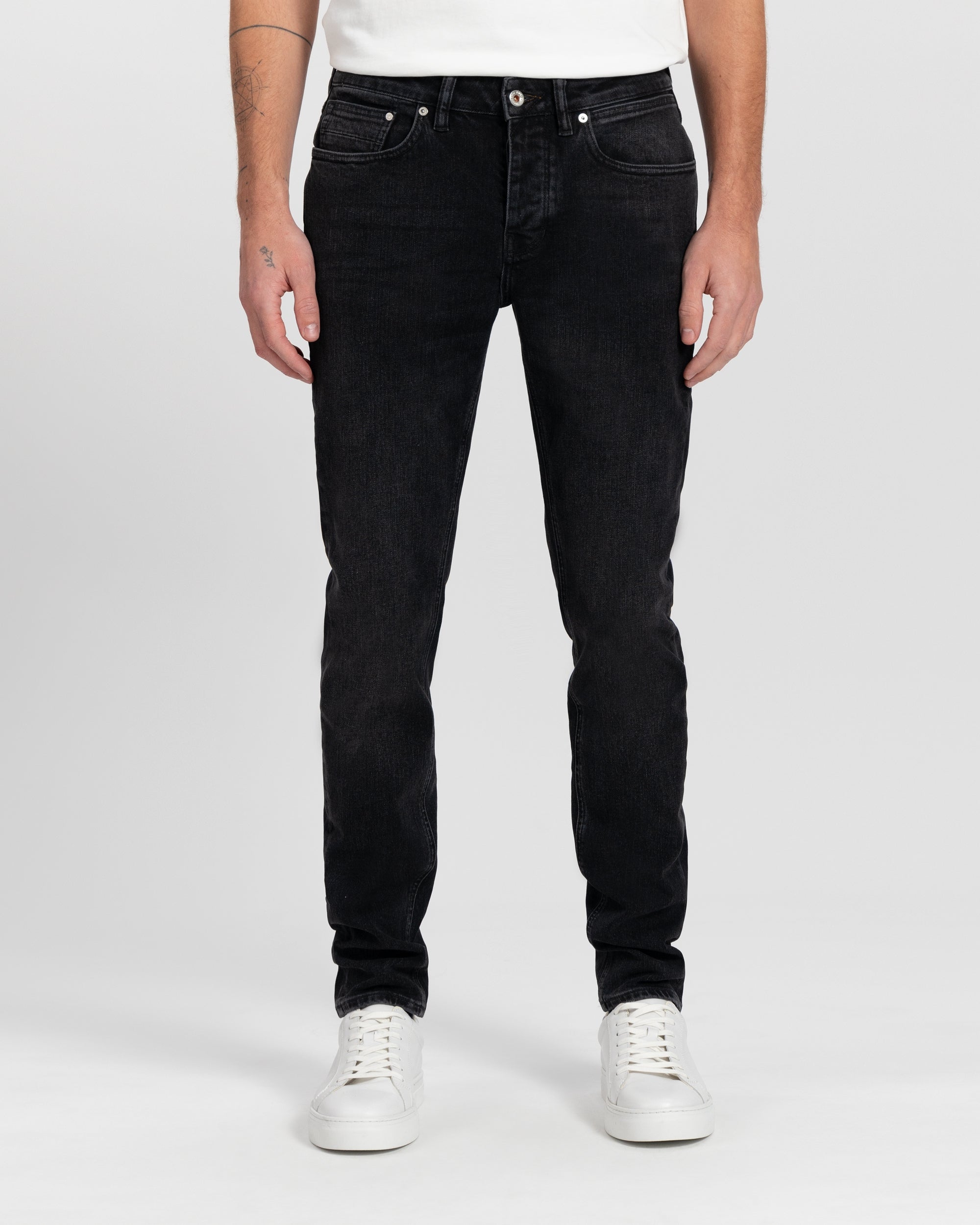 Jim Regular Slim Jeans – Vintage Black