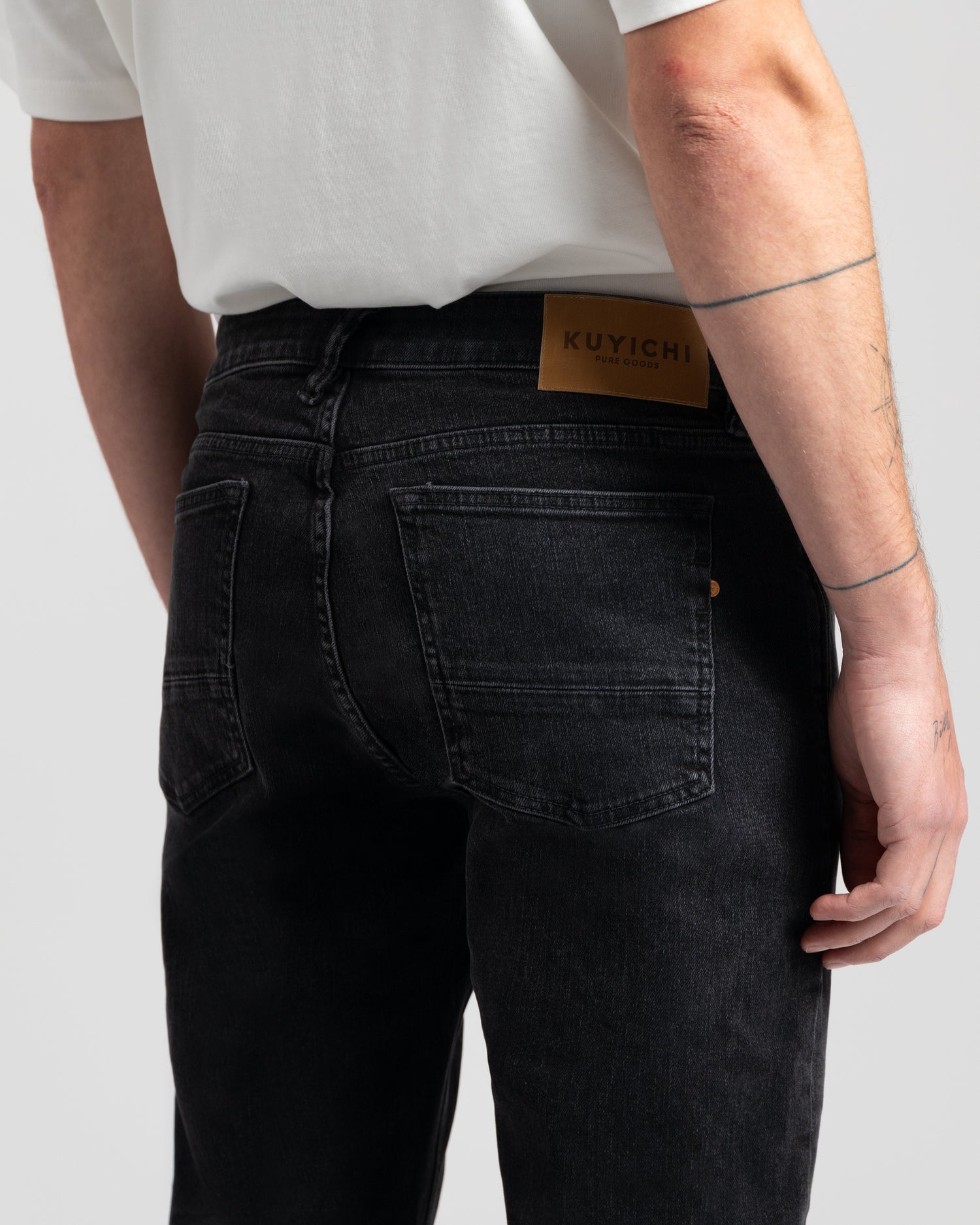 Jim Regular Slim Jeans – Vintage Black