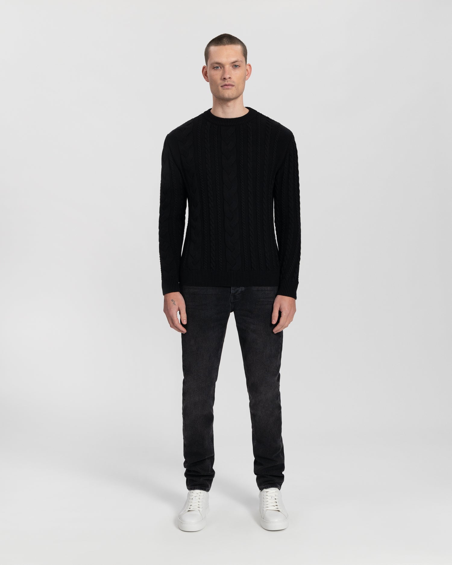 Jim Regular Slim Jeans – Vintage Black