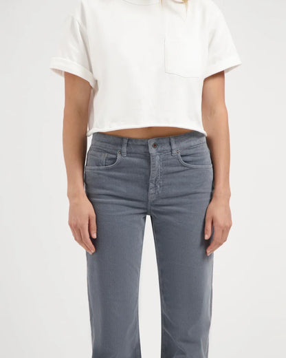 Lena Loose Corduroy Cloud Blue