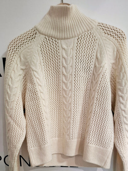 Zopfpullover GOTS