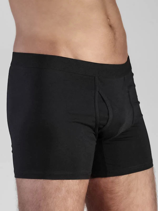 Boxer Shorts in schwarz