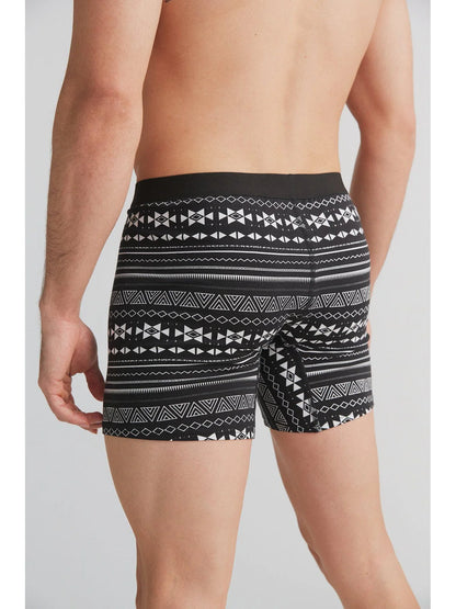 Boxer Shorts geometrisch gemustert