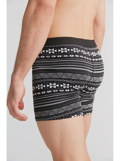 Boxer Shorts geometrisch gemustert