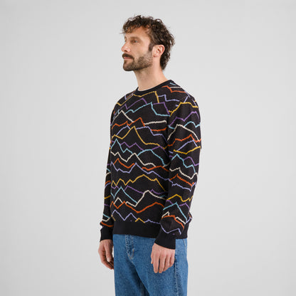 Sweater Mora Line Mountain AOP