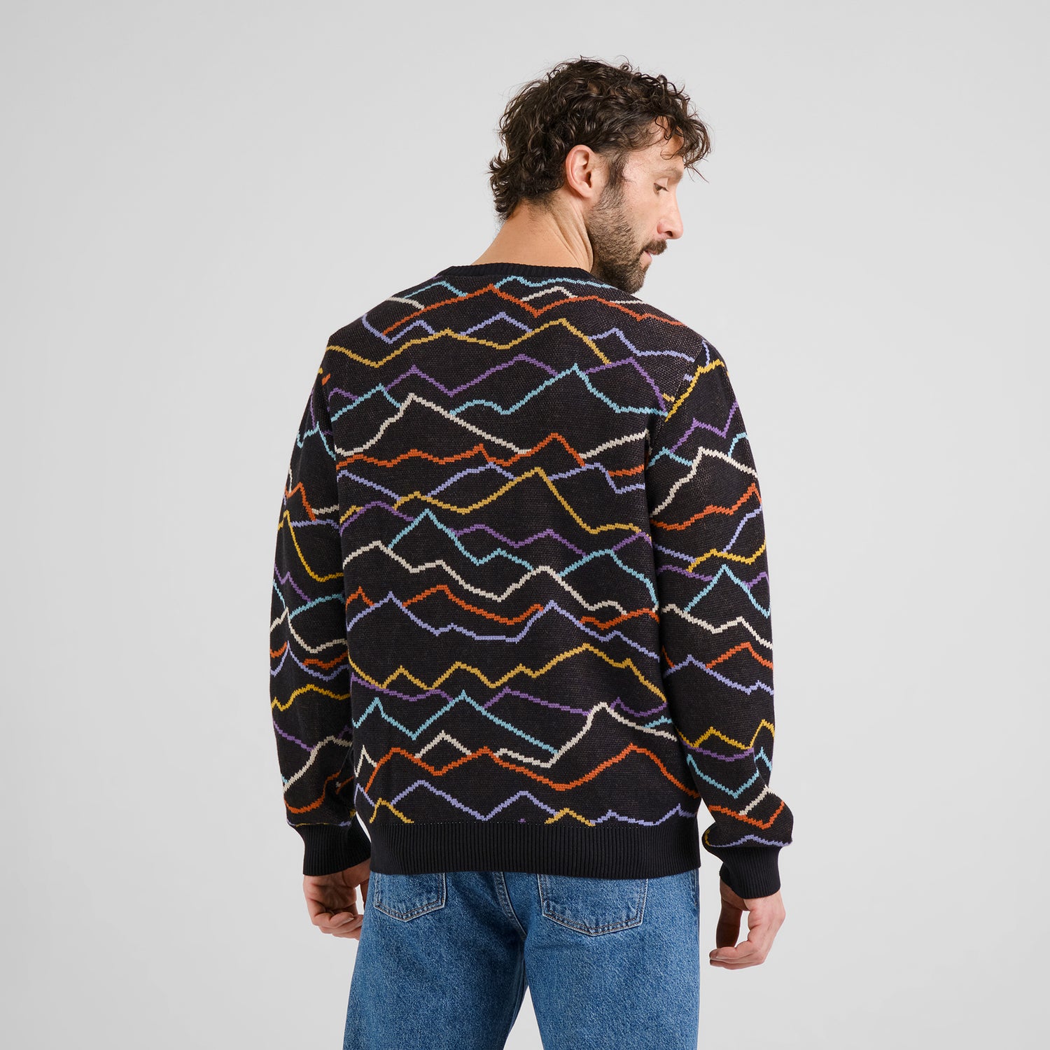 Sweater Mora Line Mountain AOP