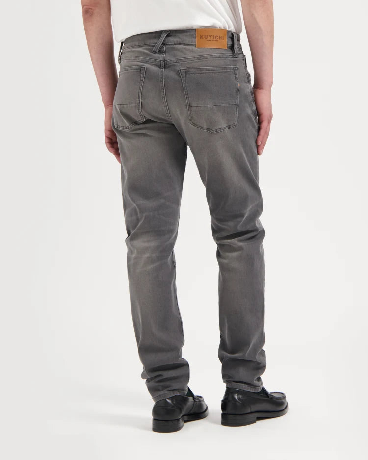 Jim Regular Slim Stone Grey
