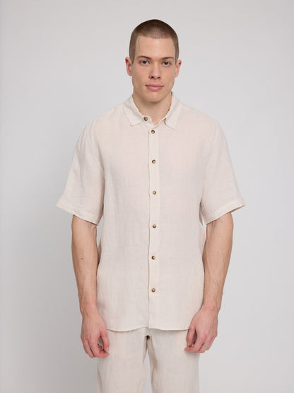 Shortsleeve Linen Shirt – Leichtes Leinenhemd für Sommer