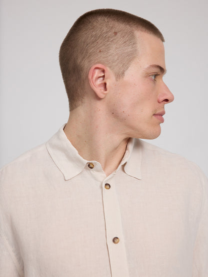 Shortsleeve Linen Shirt – Leichtes Leinenhemd für Sommer