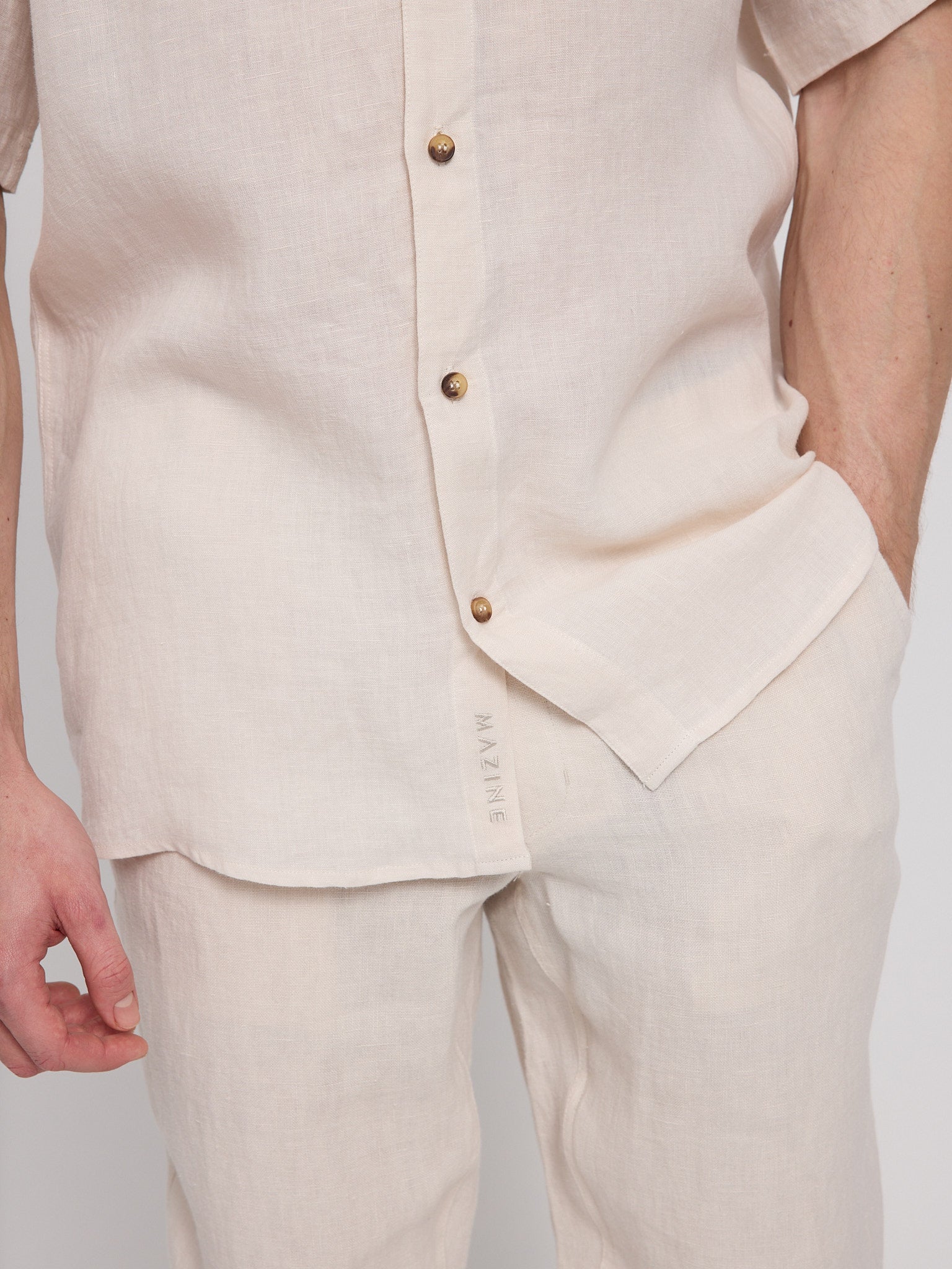 Shortsleeve Linen Shirt – Leichtes Leinenhemd für Sommer