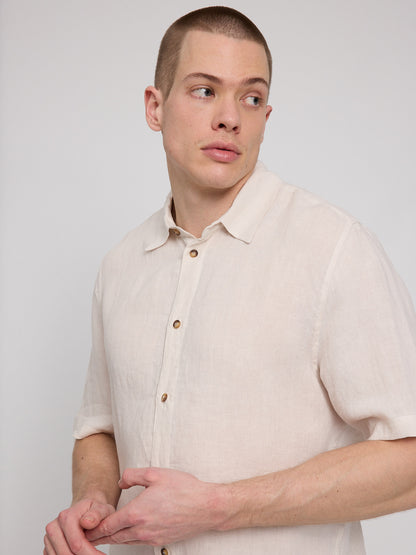 Shortsleeve Linen Shirt – Leichtes Leinenhemd für Sommer