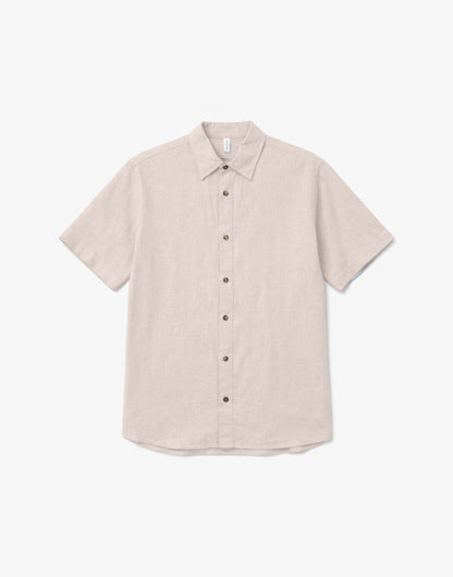 Shortsleeve Linen Shirt – Leichtes Leinenhemd für Sommer