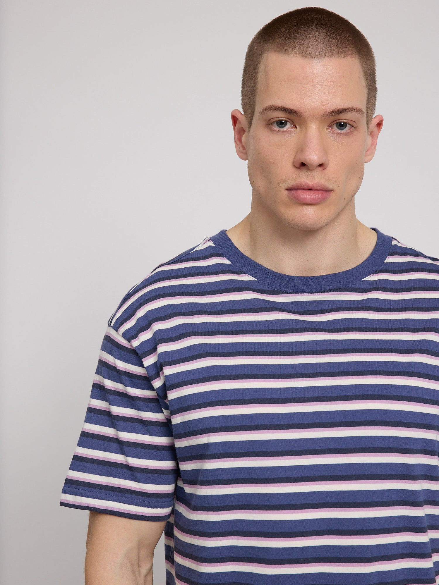 Gestreiftes T-Shirt aus Bio-Baumwolle (GOTS)