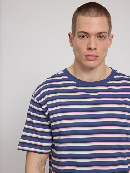 Gestreiftes T-Shirt aus Bio-Baumwolle (GOTS)