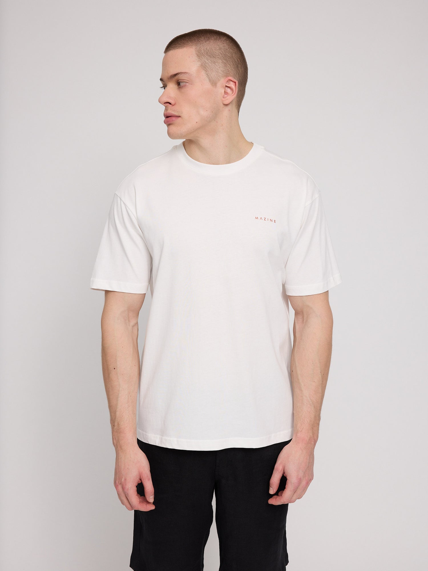 T-Shirt aus Bio-Baumwolle (GOTS) mit Backprint