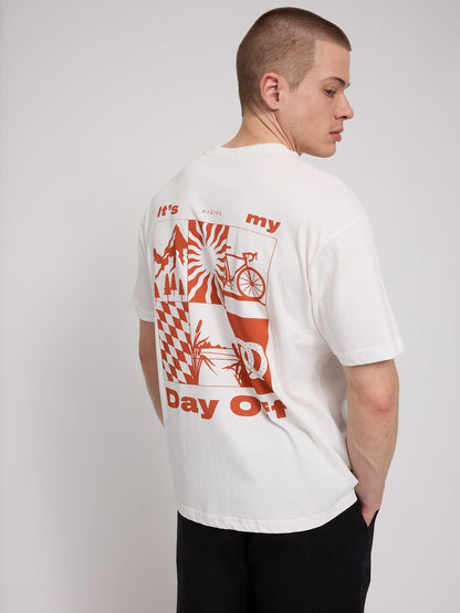 T-Shirt aus Bio-Baumwolle (GOTS) mit Backprint