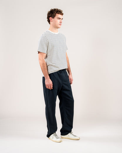 Liam Striped Tee – Gestreiftes T-Shirt aus Bio-Baumwolle