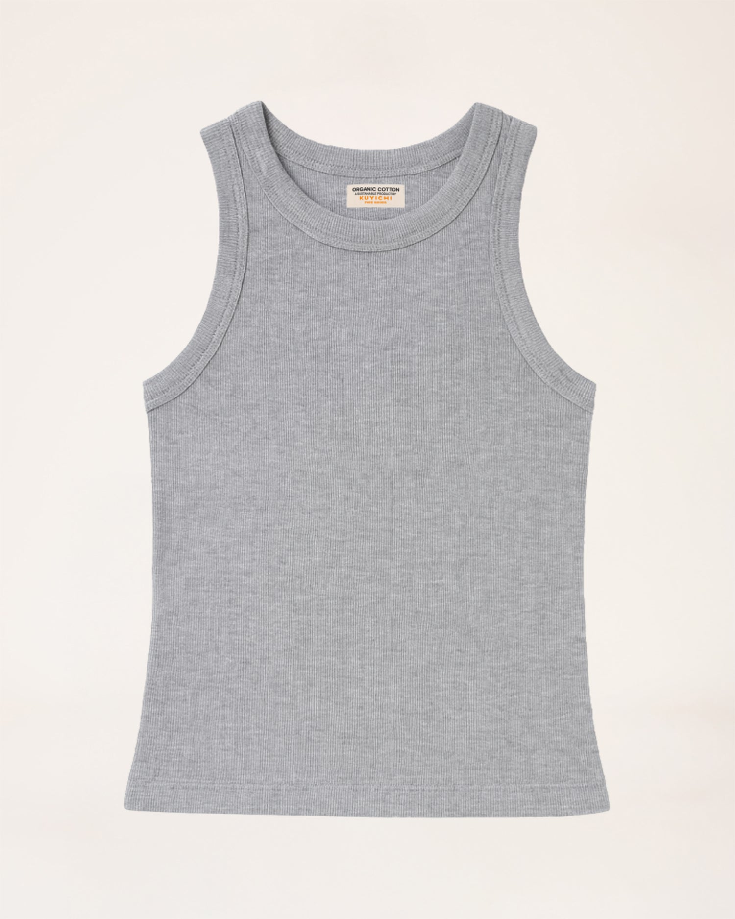 Romy Rib Tanktop - Light Grey