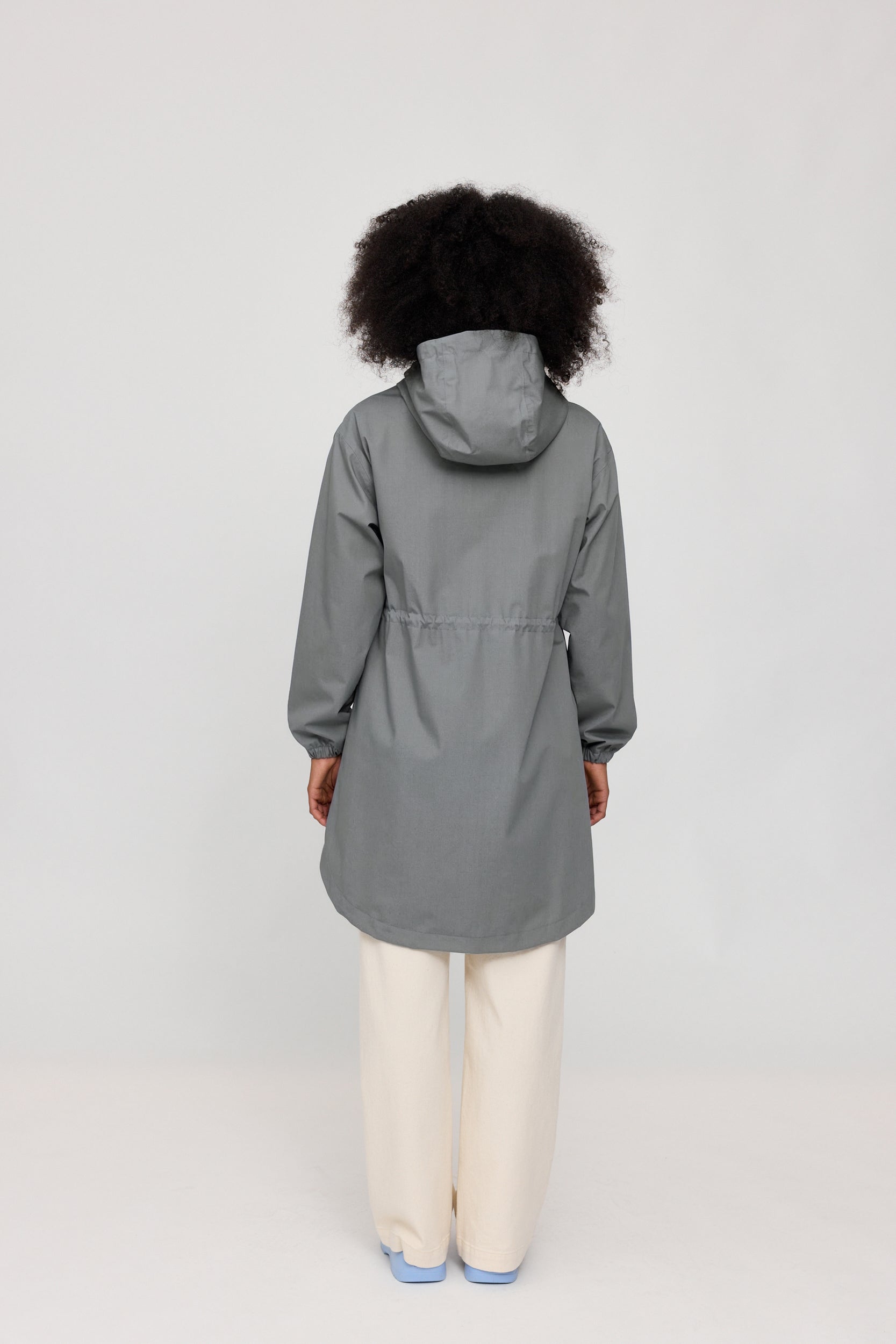 Natural Rain Parka aus Bio-Baumwolle