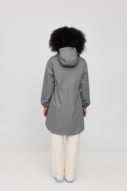Natural Rain Parka aus Bio-Baumwolle