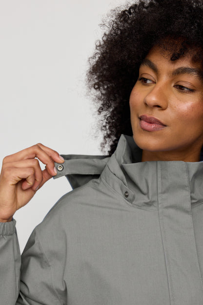 Natural Rain Parka aus Bio-Baumwolle