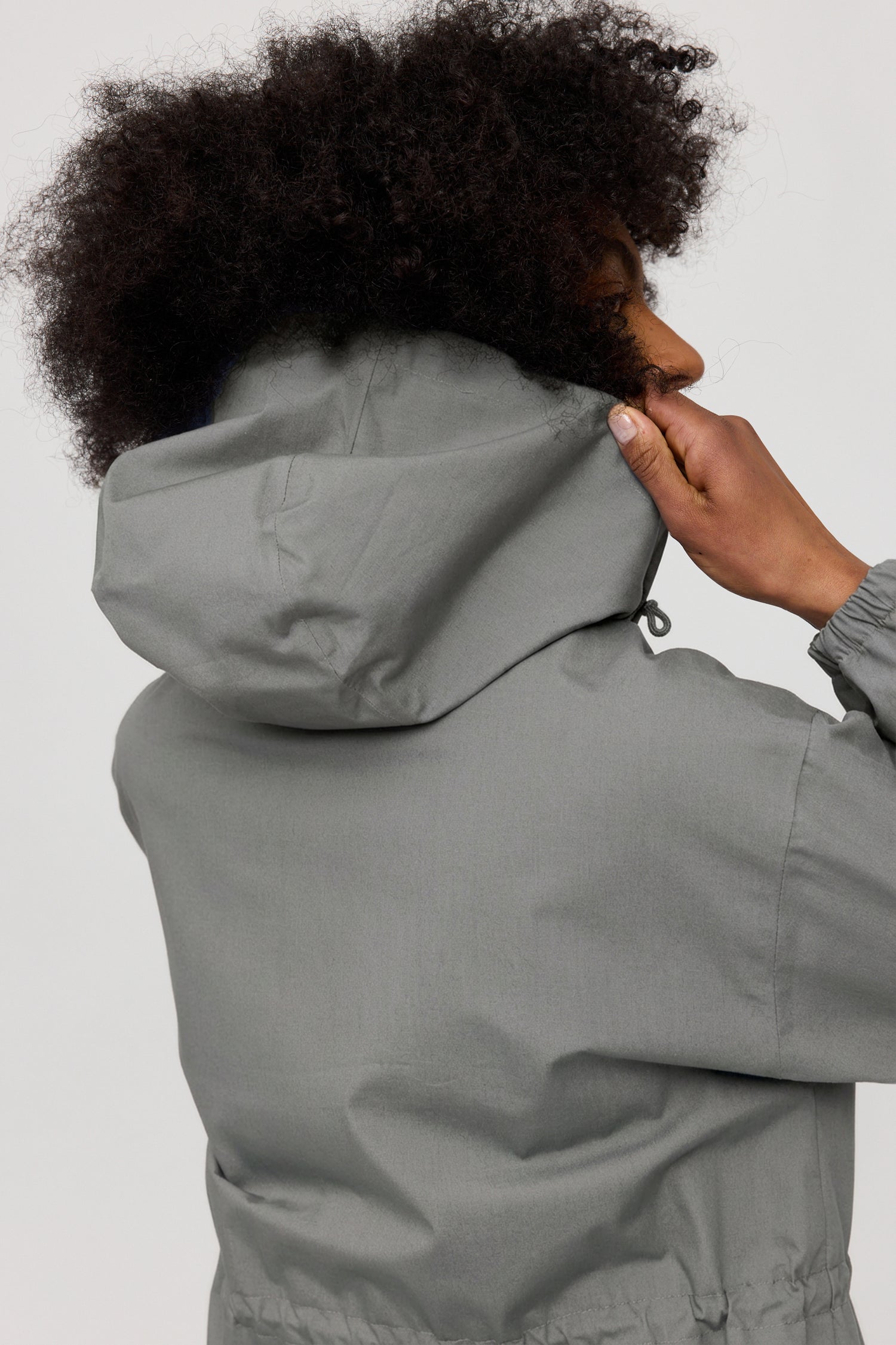 Natural Rain Parka aus Bio-Baumwolle