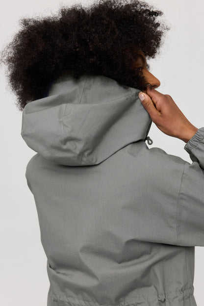 Natural Rain Parka aus Bio-Baumwolle