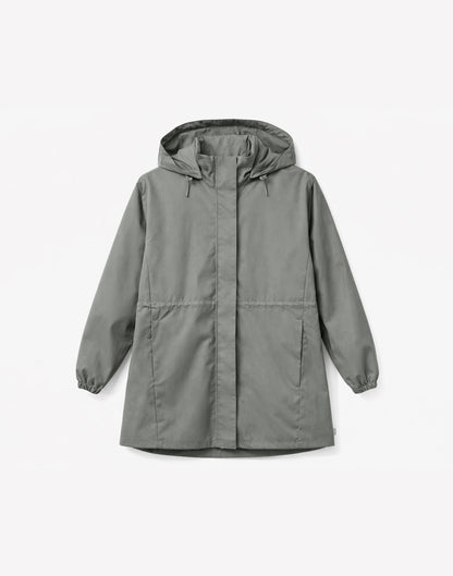 Natural Rain Parka aus Bio-Baumwolle