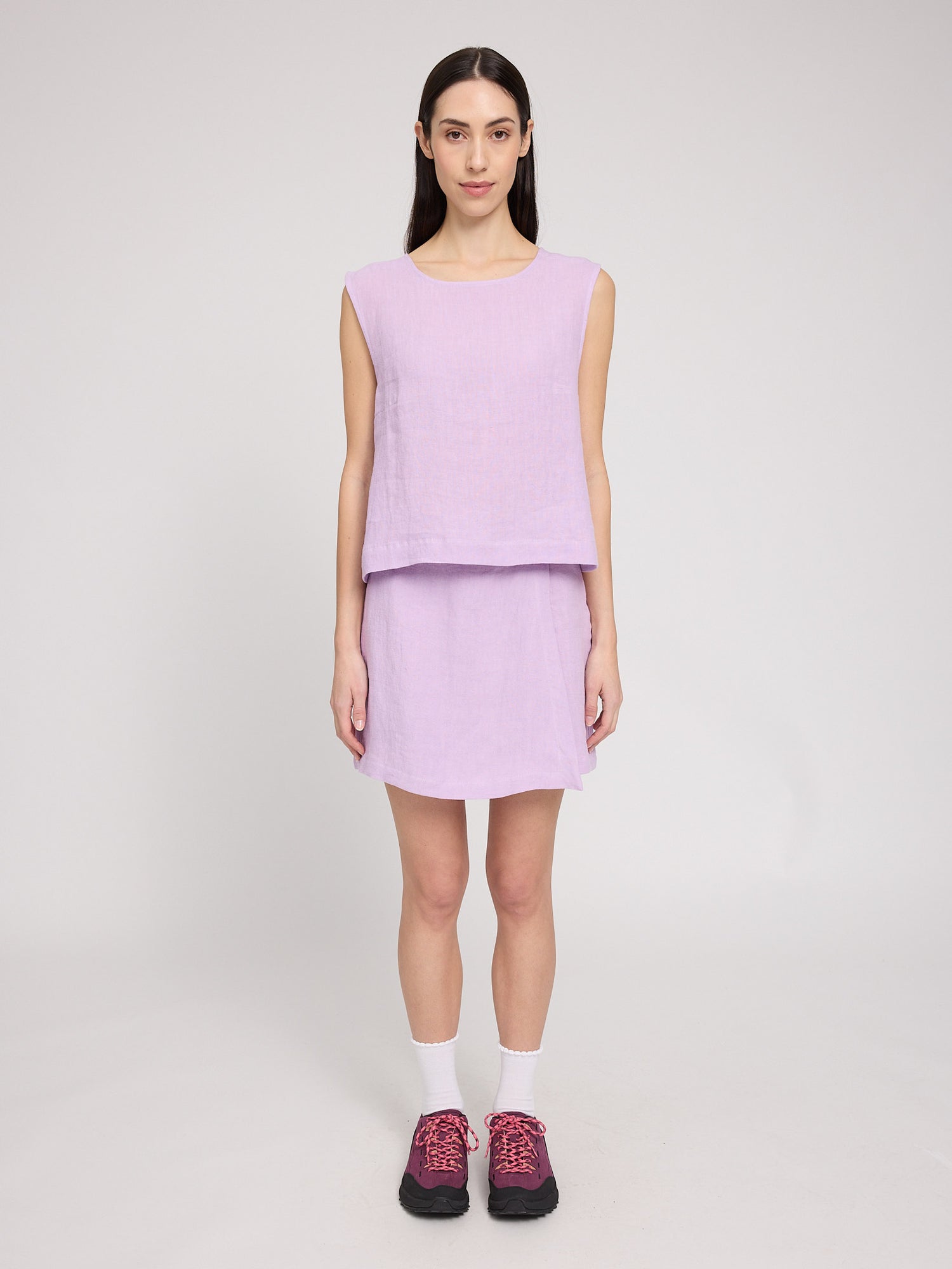 Sleeveless Linen Top – Leichtes Top aus 100 % Leinen