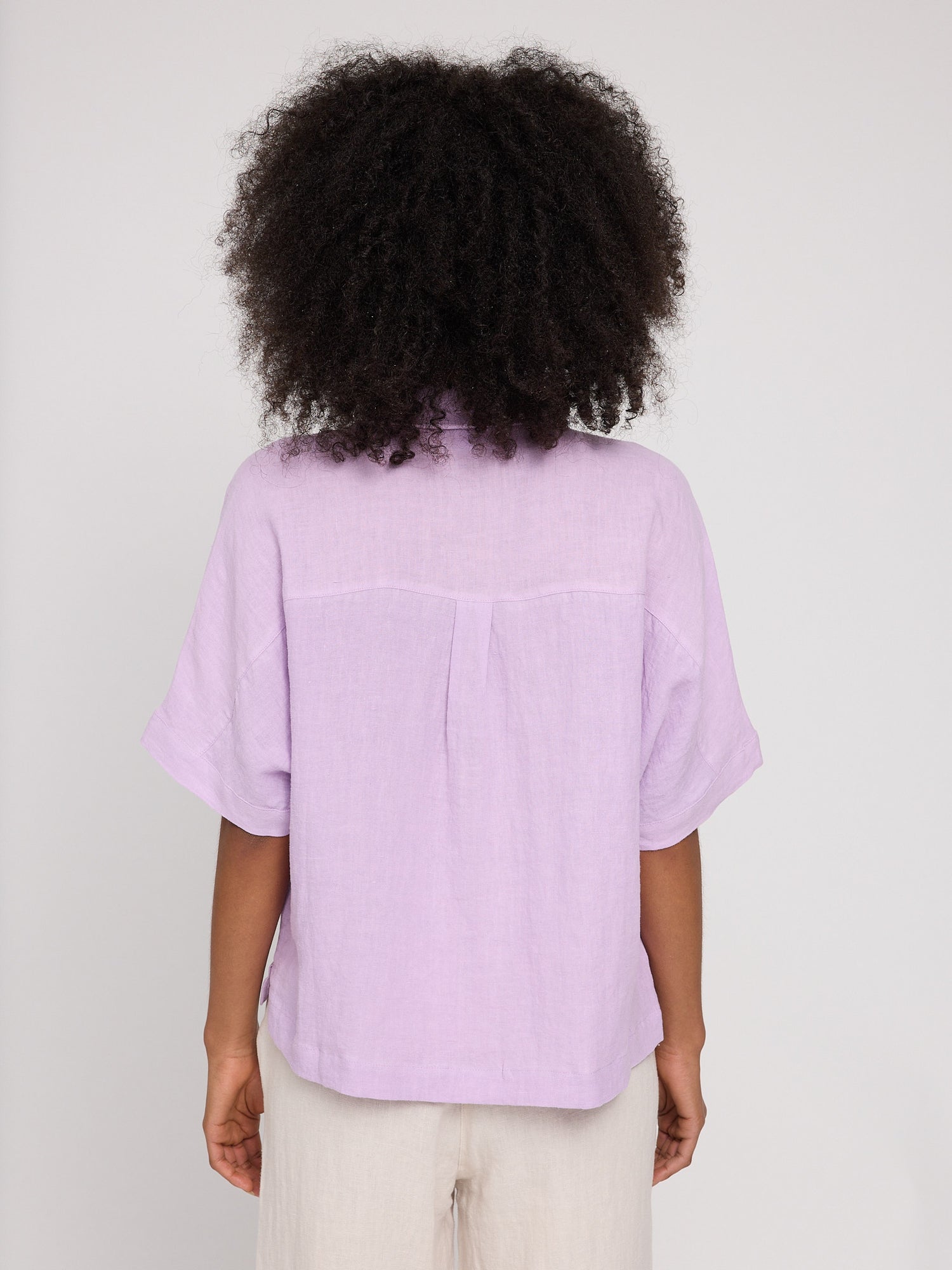 Short Sleeve Linen Shirt – Leichtes Leinenhemd für Sommer
