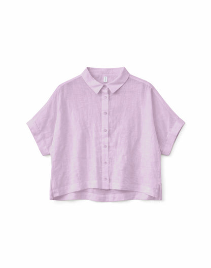 Short Sleeve Linen Shirt – Leichtes Leinenhemd für Sommer