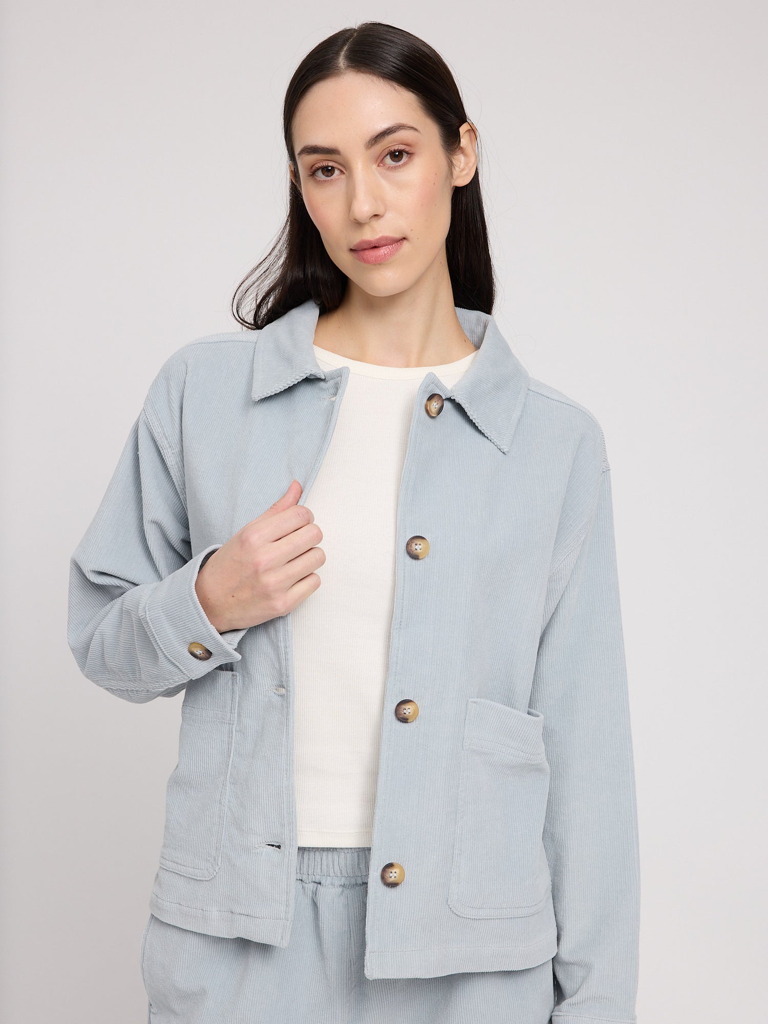 Corduroy Shacket aus Bio-Baumwolle (GOTS)