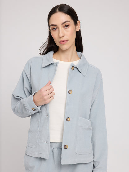 Corduroy Shacket aus Bio-Baumwolle (GOTS)