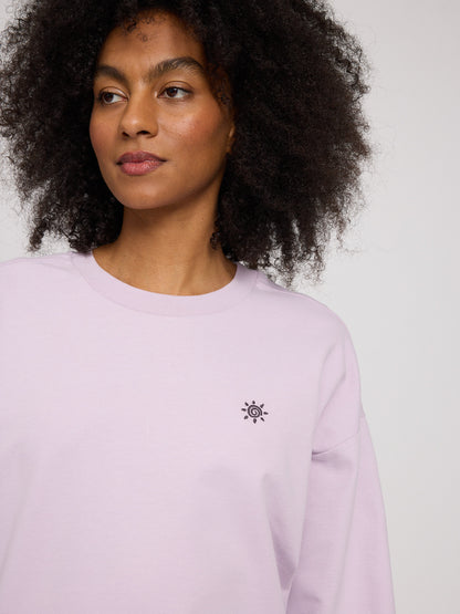 Back Print Sweatshirt – Loose Fit aus Bio-Baumwolle