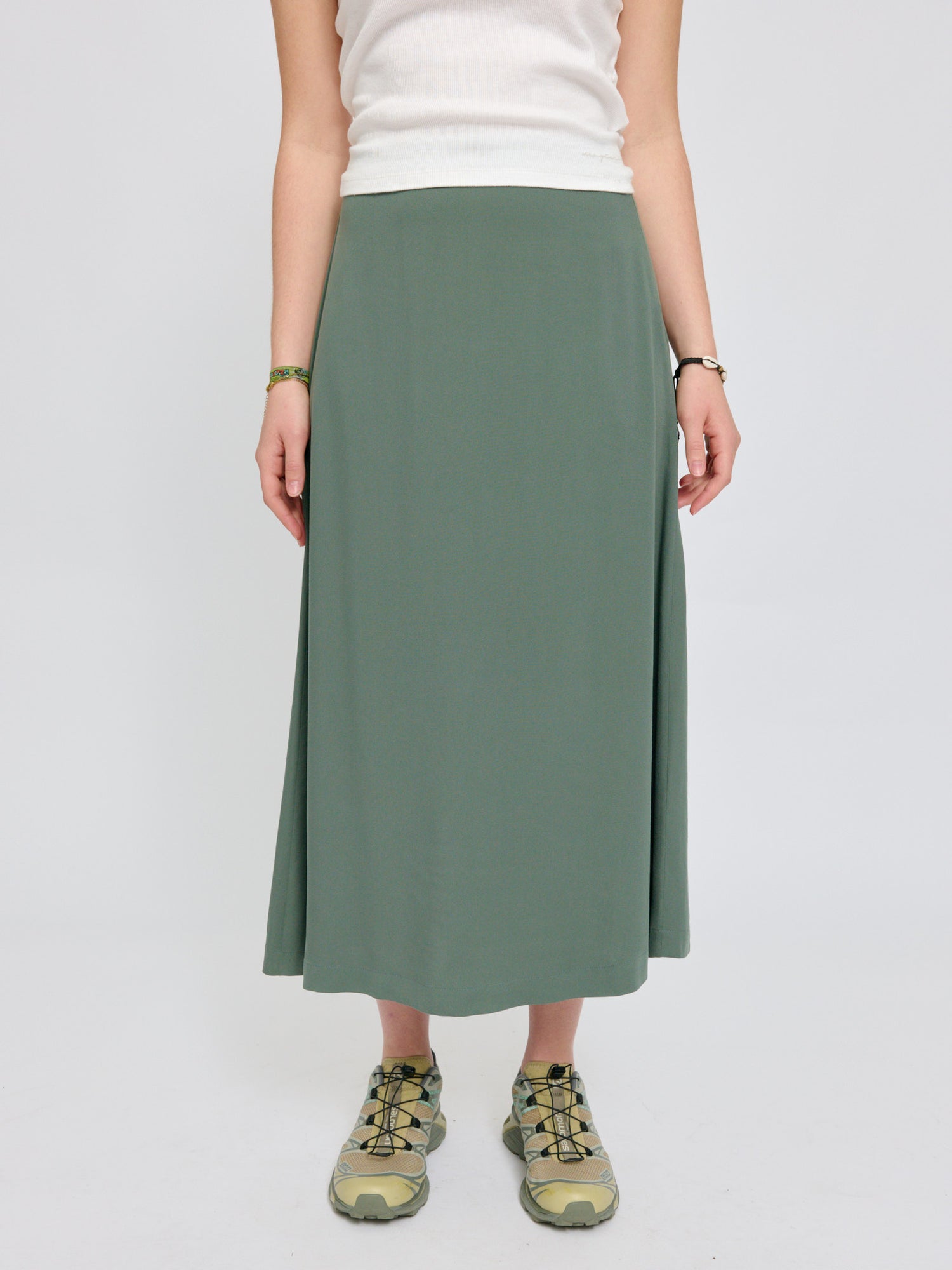 Midi-Rock aus LENZING™ ECOVERO™ Viskose