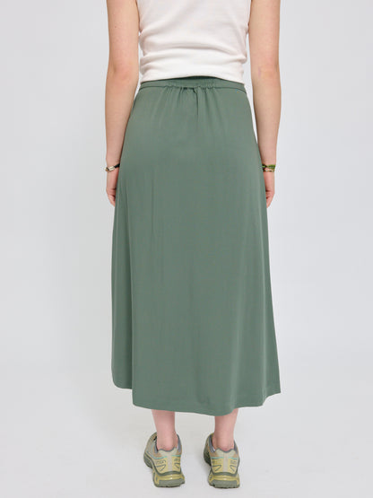 Midi-Rock aus LENZING™ ECOVERO™ Viskose